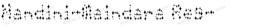 Nandini-Maindara Reg字体转换